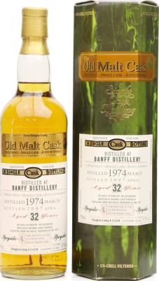 Banff 1974 DL Old Malt Cask Refill Hogshead 47.8% 700ml