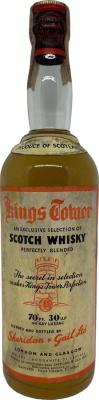 Kings Tower An Exclusive Selection Of Scotch Whisky PF. U.P. Gay Lussac Import: A. Orlandi 30% 750ml
