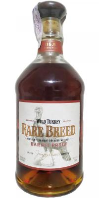 Wild Turkey Rare breed Barrel Proof 116.8 No.4 char American oak 58.4% 700ml