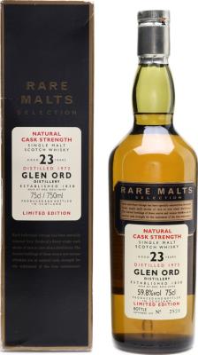 Glen Ord 1973 Rare Malts Selection 23yo 59.8% 750ml