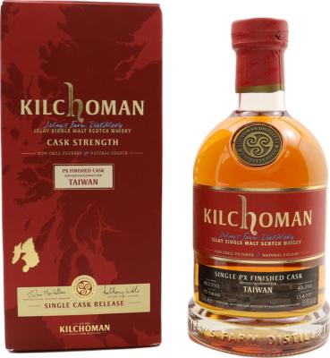 Kilchoman 2011 Single PX Finished Cask for Taiwan 453/2011 56.9% 700ml