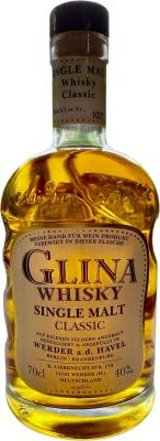 Glina Whisky Single Malt Classic 1021 40% 700ml