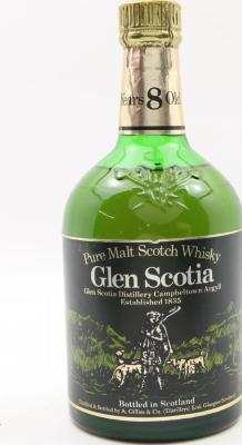 Glen Scotia 8yo Dumpy Green Bottle 43% 750ml