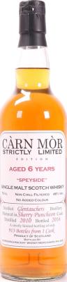 Glentauchers 2010 MMcK Carn Mor Strictly Limited Edition Sherry Puncheon 46% 700ml