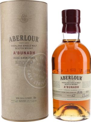 Aberlour A'bunadh batch #62 Oloroso Sherry Butts 59.9% 700ml