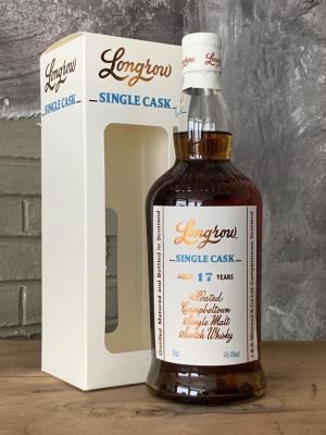 Longrow Peated Campbeltown Single Malt Scotch Whisky Single Cask 17yo Fresh Sherry Hogshead Fourcroy The Netherlands 49.4% 700ml