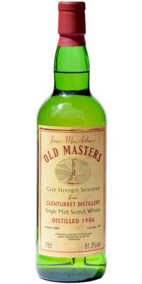Glenturret 1986 JM Old Masters Cask Strength Selection #247 51.3% 700ml