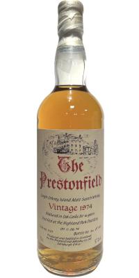 Highland Park 1974 SV Prestonfield Oak Cask #7137 57% 750ml