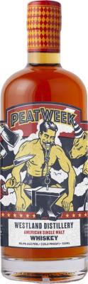 Westland 6th Annual Peat Week #3369 Washington State only 60.4% 750ml