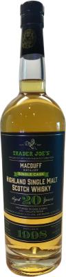 Macduff 1998 AMC Ex Bourbon #750775 Trader Joes 54% 750ml