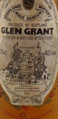 Glen Grant 45yo GM Licensed Bottling 40% 750ml