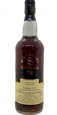 Longmorn 1973 SV Vintage Collection Sherry Cask #3964 43% 750ml