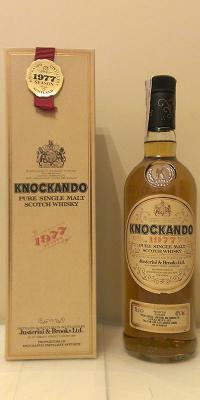 Knockando 1977 by Justerini & Brooks Ltd 43% 750ml