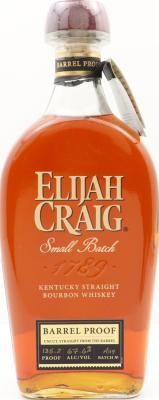 Elijah Craig Barrel Proof Small Batch Kentucky Straight Bourbon Whisky 67.6% 750ml