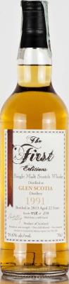 Glen Scotia 1991 ED The 1st Editions Refill Barrel 59.6% 700ml