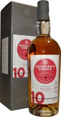 BenRiach 2010 HL Hepburn's Choice 10yo Sherry Butt 46% 700ml