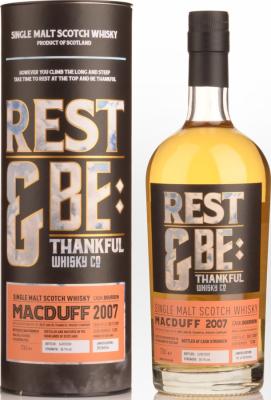 Macduff 2007 RBTW Bourbon Cask #11200 58.1% 700ml