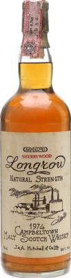 Longrow 1974 Sa Sherry Wood 56% 750ml