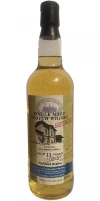 Ben Nevis 11yo JW Historic Mulden Valley Train Bourbon Cask 48% 700ml