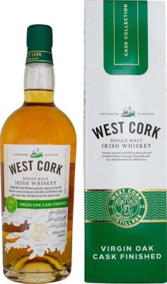West Cork Virgin Oak Cask Finished Cask Collection 43% 700ml