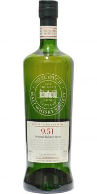 Glen Grant 2003 SMWS 9.51 Summer holiday dram 1st Fill Ex-Bourbon Barrel 62.7% 700ml