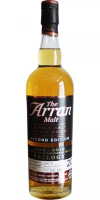 Arran 1998 2nd Edition Sherry Hoghshead #136 50.4% 700ml