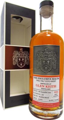Glen Keith 1994 CWC The Exclusive Malts Bourbon Barrel #157662 52.8% 700ml