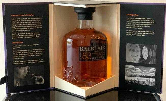 Balblair 1983 1st Release 46% 700ml