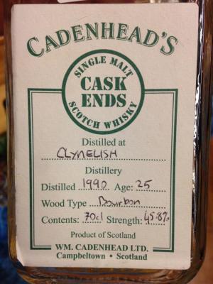 Clynelish 1990 CA Bourbon Barrel #1008 45.8% 700ml