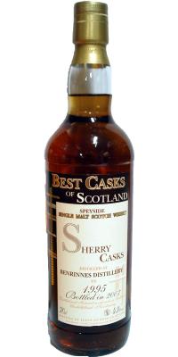 Benrinnes 1995 JB Best Casks of Scotland Sherry Casks 43% 700ml