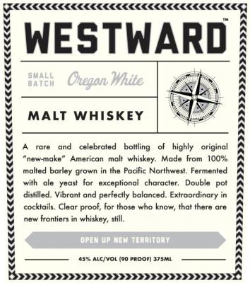 Westward Oregon White Small Batch 45% 375ml