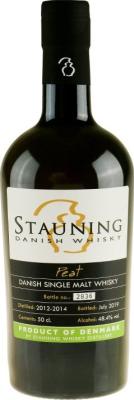 Stauning 2012 2014 Peat 1st Fill Maker's Mark 48.4% 500ml