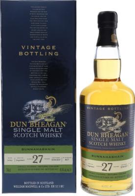 Bunnahabhain 1989 IM Dun Bheagan 5834 + 5837 43.4% 700ml