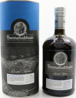 Bunnahabhain 2004 Moine Brandy Finish Limited Release 55.3% 700ml