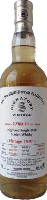 Clynelish 1997 SV The Un-Chillfiltered Collection 15yo 12365 + 12366 46% 700ml