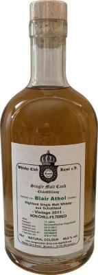 Blair Athol 2011 WCR Club filling Dechar Rechar Hogshead 46% 700ml