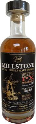 Millstone 2017 Dutch Single Malt Whisky 1st fill Pedro Ximenez butt Gall & Gall 52.6% 700ml