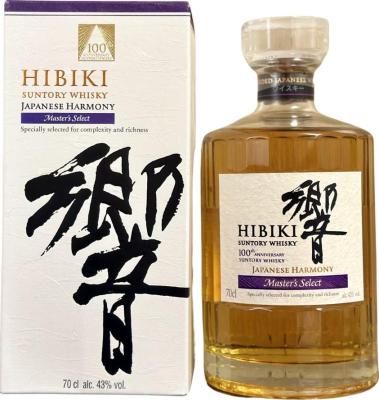 Hibiki Japanese Harmony Master's Select Suntory 100th Anniversary 43% 700ml