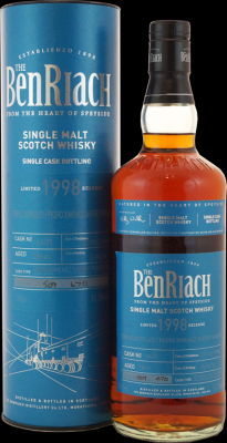BenRiach 1998 Single Cask Bottling Batch 13 PX Sherry Puncheon Finish #6401 57.3% 700ml
