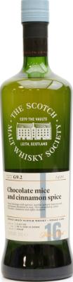 Loch Lomond 2000 SMWS G9.2 Chocolate mice and cinnamon spice 2nd Fill Ex-Bourbon Barrel 62.4% 700ml