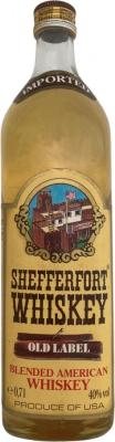 Sheffer Fort Blended American Whisky Old Label 40% 700ml