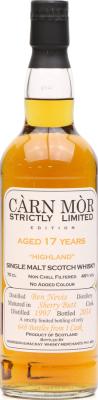 Ben Nevis 1997 MMcK Carn Mor Strictly Limited Edition Sherry Butt 46% 700ml