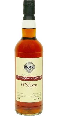 Macduff 2000 McM 10yo Anniversary MacMalt Whisky Home Sherry Butt #5781 59.8% 700ml