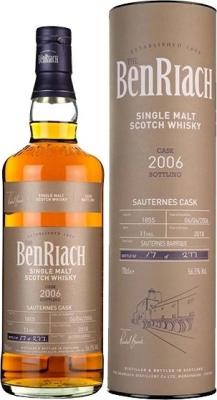 BenRiach 2006 Single Cask Bottling Batch 15 Sauternes Barrique #1855 56.5% 700ml