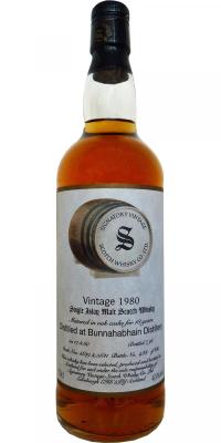 Bunnahabhain 1980 SV Vintage Collection Oak Casks 5639 + 5641 43% 700ml