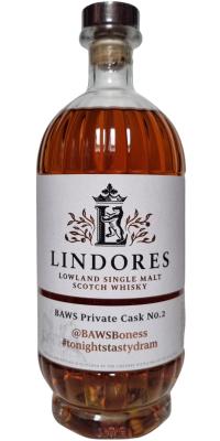 Lindores Abbey 2019 Ex-Red Wine Firkin Bo'ness Appreciation of Whisky Society 60.5% 700ml