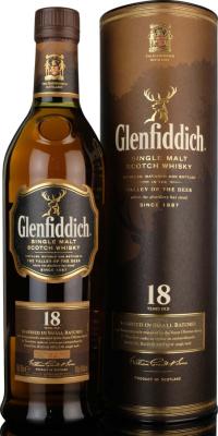 Glenfiddich 18yo Matured In Small Batches Bourbon & Oloroso 40% 700ml