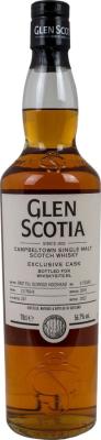 Glen Scotia 2016 1st Fill Oloroso Hogshead Whiskysite.nl 56.7% 700ml