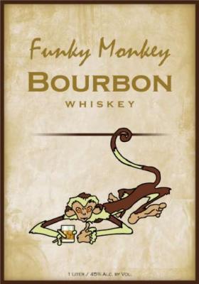 Funky Monkey Bourbon Oak Barrels 45% 1000ml