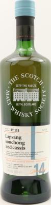 Cragganmore 2003 SMWS 37.111 Lapsang souchong and cassis 57% 700ml